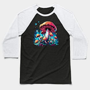 magic mushroom Baseball T-Shirt